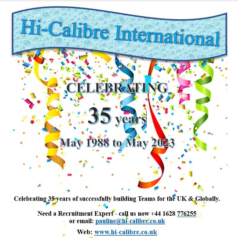 Hi-Calibre celebrating 35 years